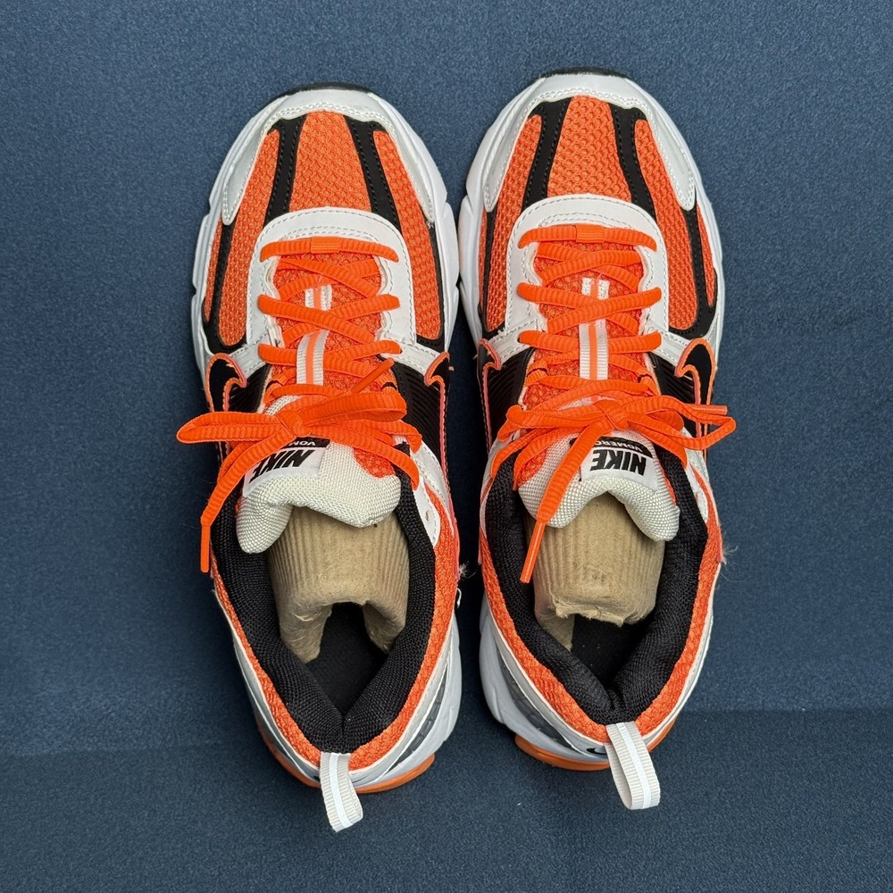 Nike Zoom Vomero 5 GS Orange White Black Running Shoes HF6998-800 Kids 6.5Y - Picture 6 of 9
